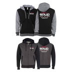 Solid Jiu Jitsu Varsity Zip-Up Hoodies #8271 B
