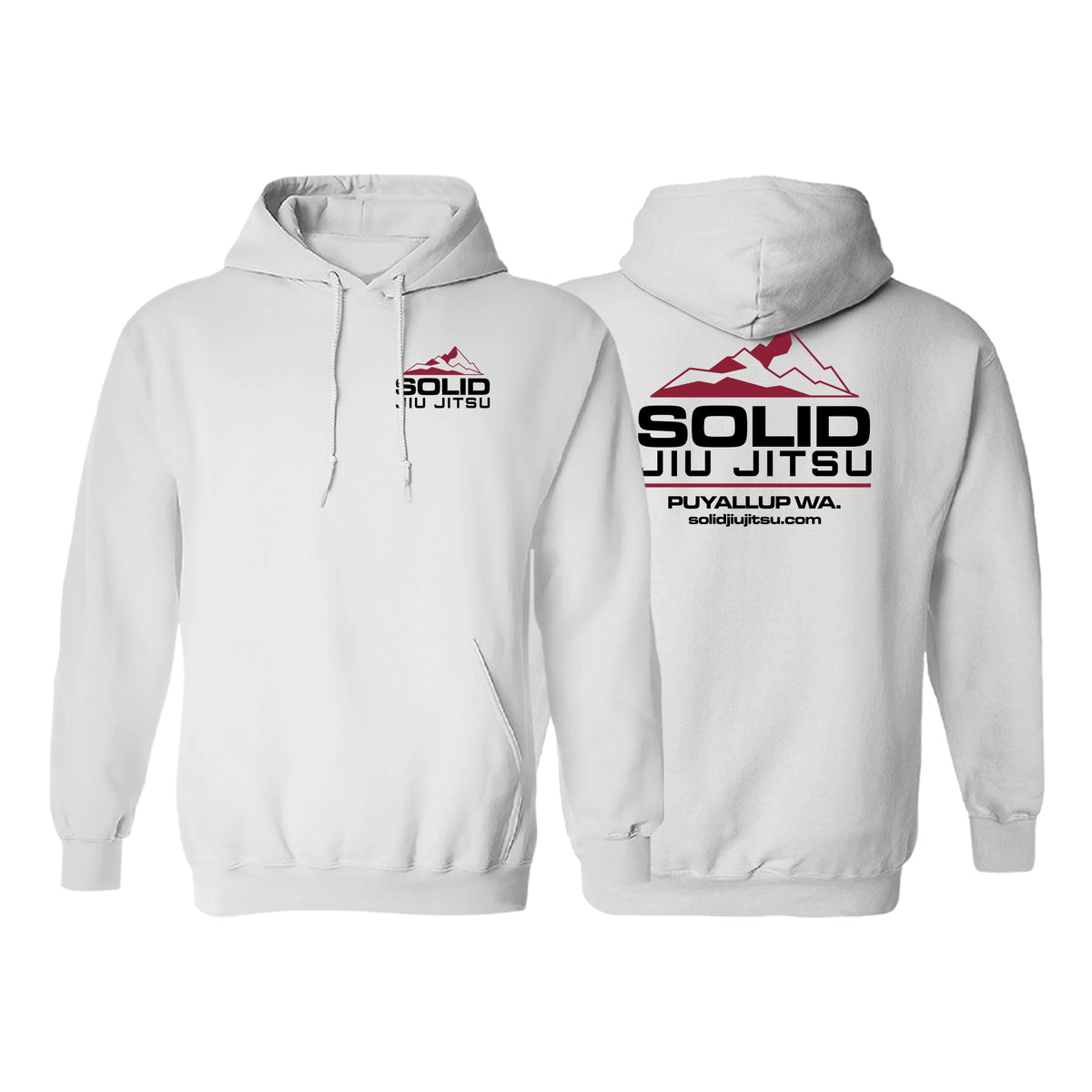 Solid Jiu Jitsu Academy Sweater Hoodie #8271 B