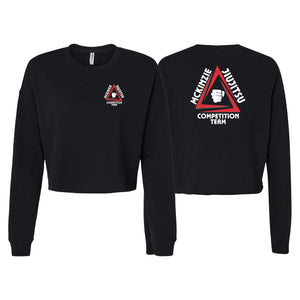 Mckinzie Jiu Jitsu Women's Cropped Crewneck Sweatshirt #8264 A