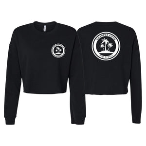 Grapple Cove Women's Cropped Crewneck Sweatshirt #8259 A