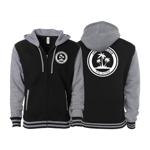 Grapple Cove Varsity Zip-Up Hoodies #8259 A