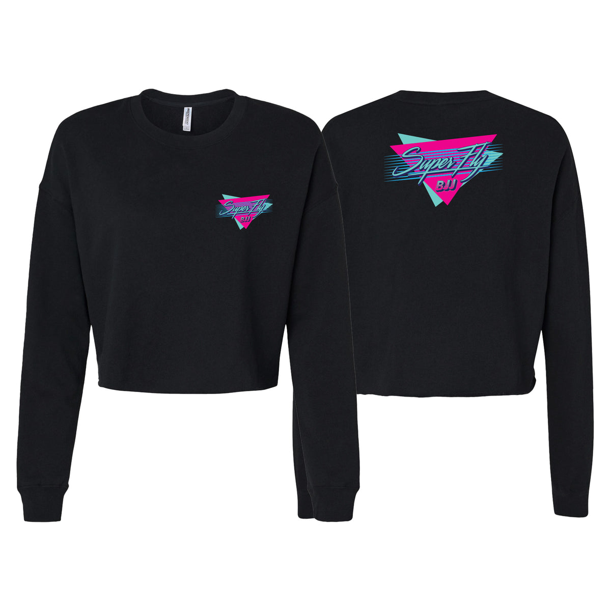 SuperFly BJJ Women's Cropped Crewneck Sweatshirt #8269 A