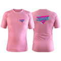 SuperFly BJJ Pink Custom Rash Guards Short Sleeve #8269 A