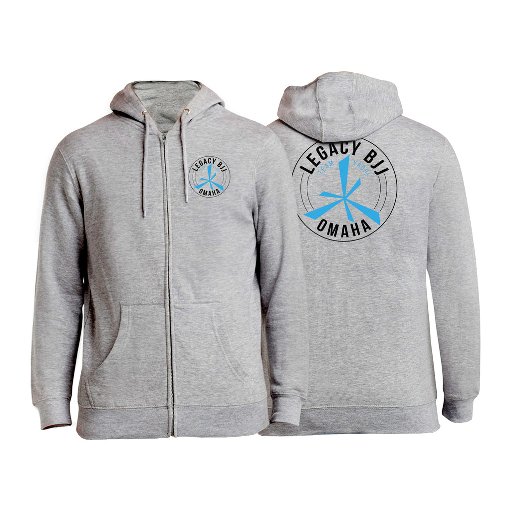 Legacy Omaha Zip-Up Hoodies #8270 A (BJJ)