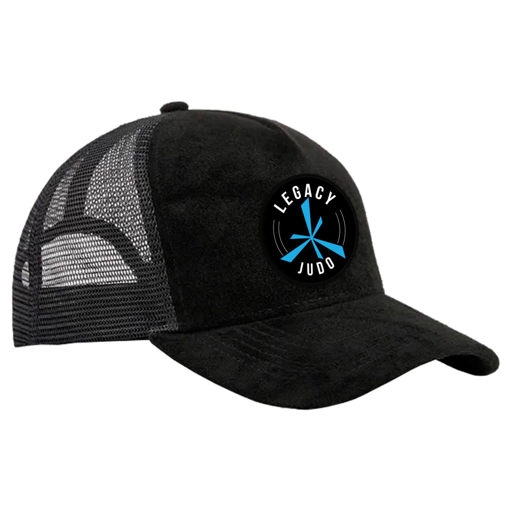 Legacy Omaha Suede Trucker Hat #8270 B (JUDO)