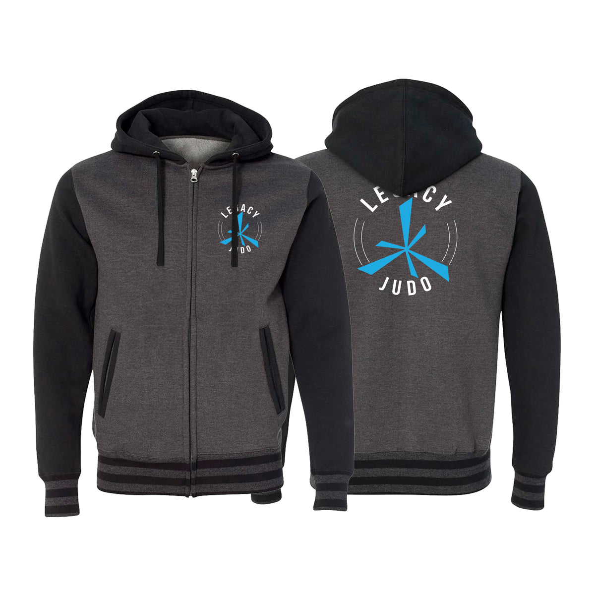 Legacy Omaha Varsity Zip-Up Hoodies #8270 B (JUDO)