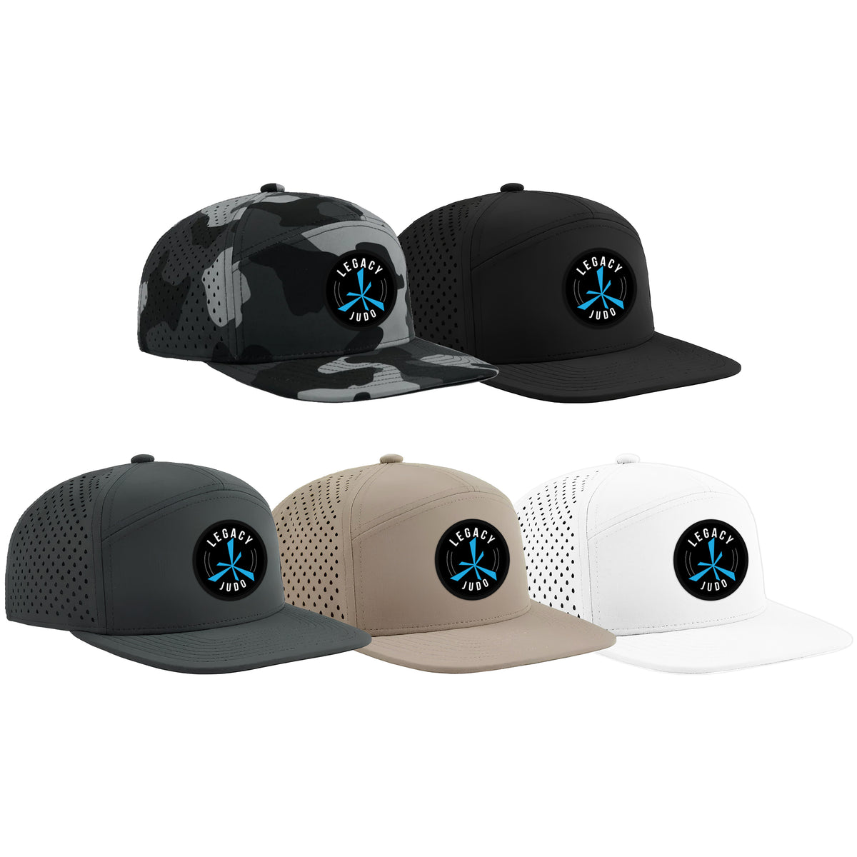 Legacy Omaha Academy Perforated Hats #8270 B (JUDO)