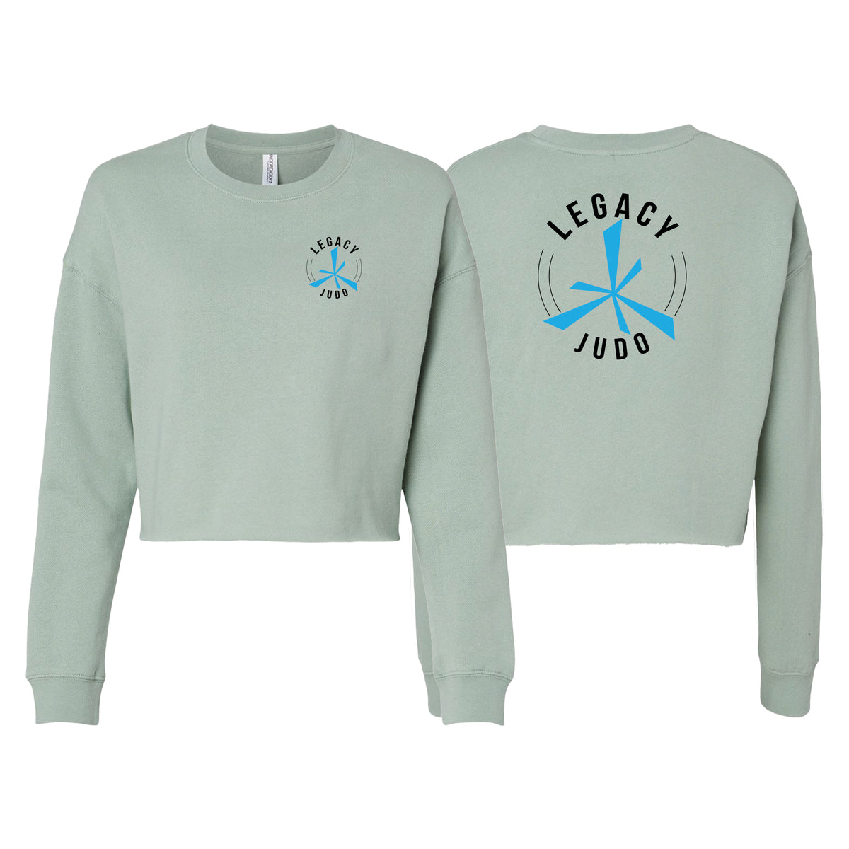 Legacy Omaha Women's Cropped Crewneck Sweatshirt #8270 B (JUDO)