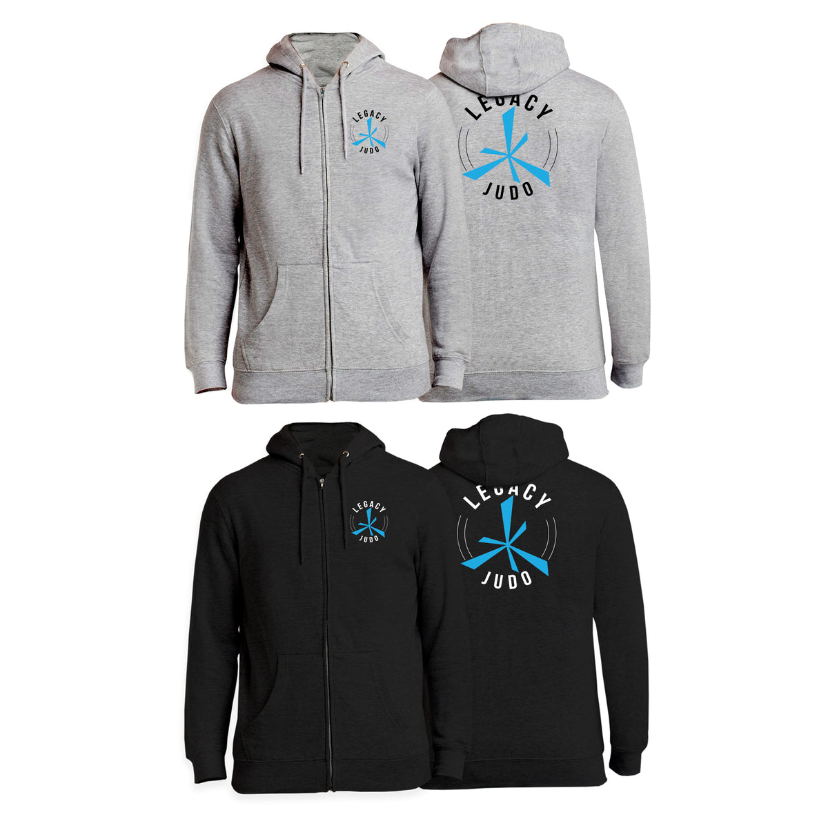 Legacy Omaha Zip-Up Hoodies #8270 B (JUDO)