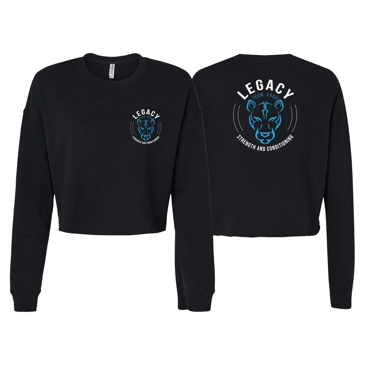 Legacy Omaha Women's Cropped Crewneck Sweatshirt #8270 D (S&C)