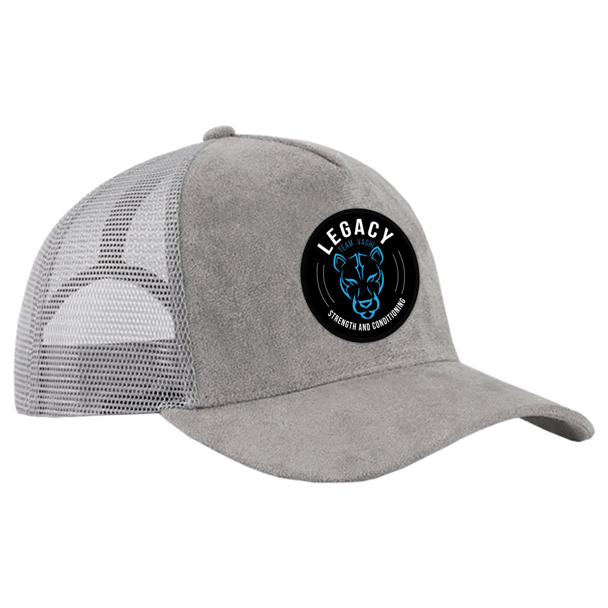 Legacy Omaha Suede Trucker Hat #8270 D (S&C)