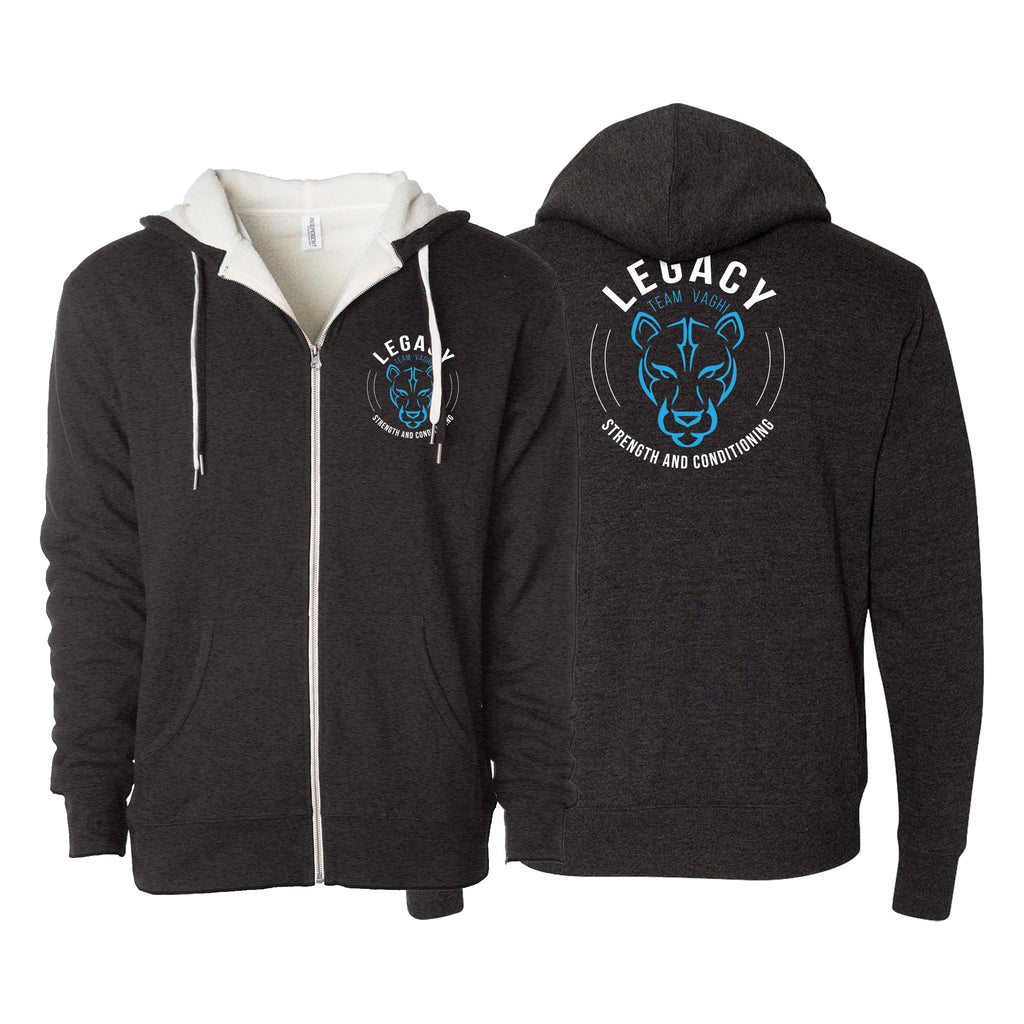 Legacy Omaha Sherpa Lined Zip-Up Hoodie #8270 D (S&C)