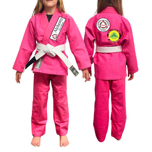 Alchemy Brazilian Jiu Jitsu Academy Kids Gi - Pink #190 A