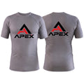 APEX Gray Custom Rash Guards Short Sleeve #8280 A