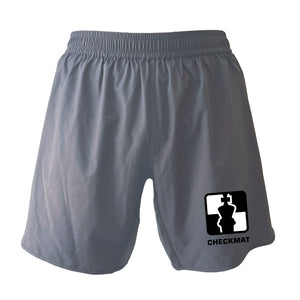 Checkmat Original Grey Custom Shorts 2.0
