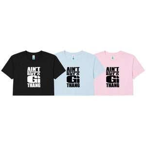 Bossier Jiu Jitsu Women's Cropped Shirts #8227 G