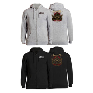 Bossier Jiu Jitsu Zip-Up Hoodies #8227 H