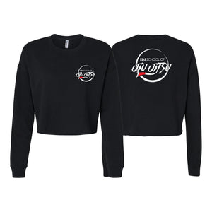 EDJ Team Women's Cropped Crewneck Sweatshirt #8001 A