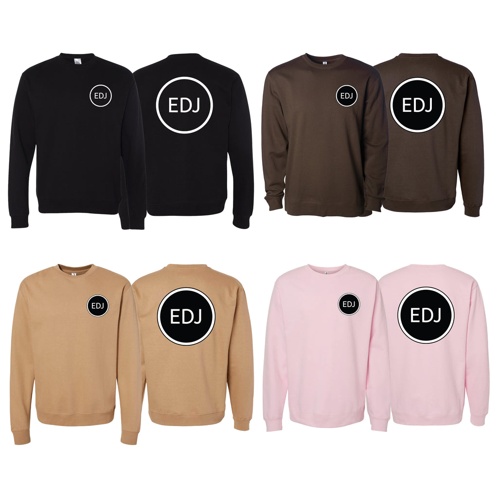 EDJ Team Academy Crewneck Sweatshirt #8001 B