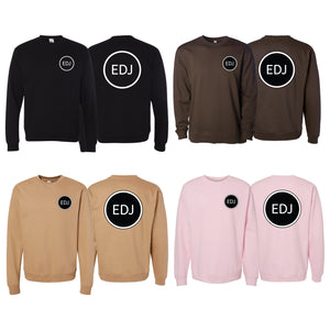 EDJ Team Academy Crewneck Sweatshirt #8001 B