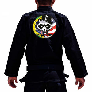 Black Tie BJJ Academy Adults Gi - Black #221 A