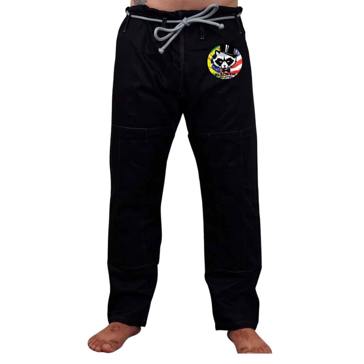 Black Tie BJJ Academy Kids Gi - Black #221 A