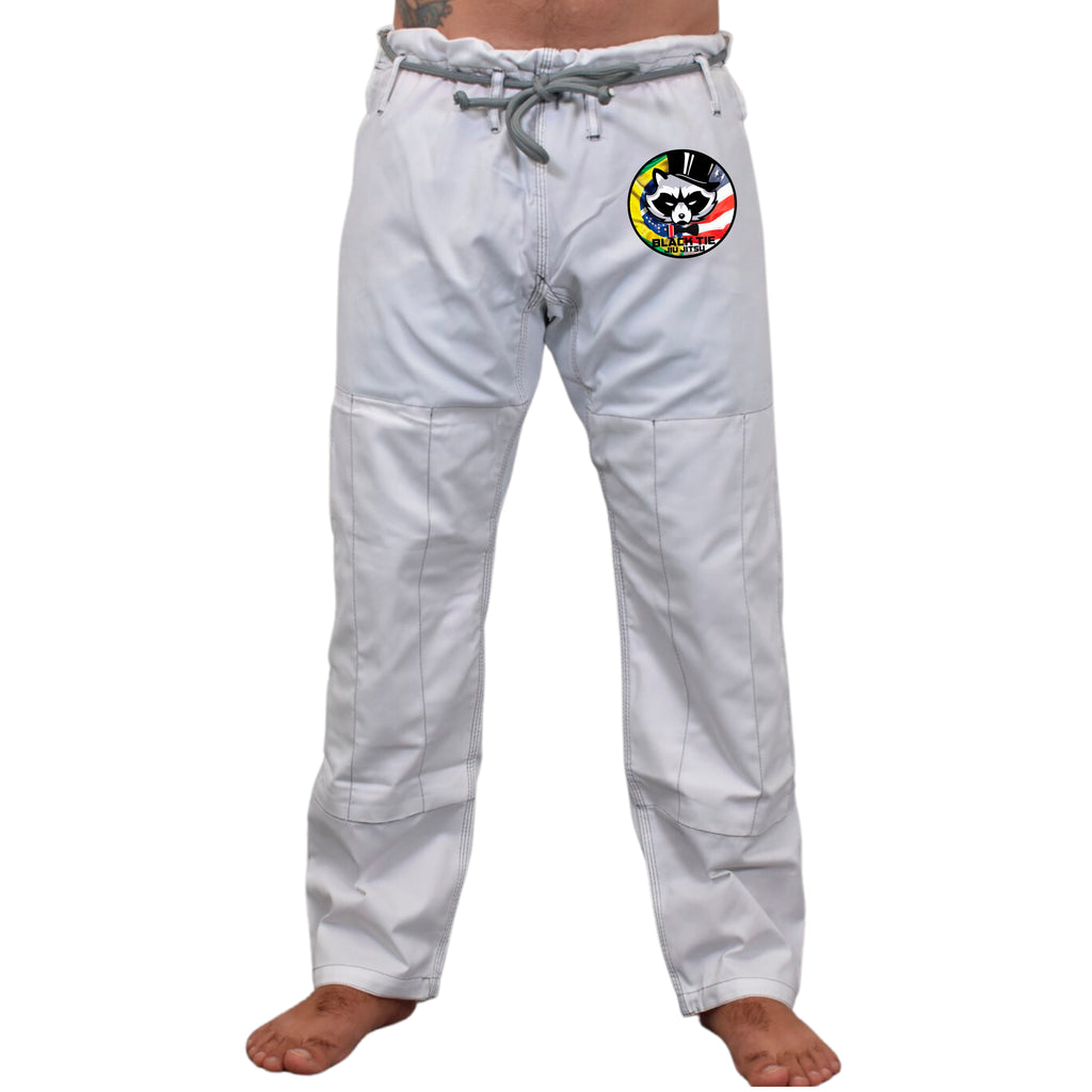Black Tie BJJ Academy Kids Gi - White #221 A
