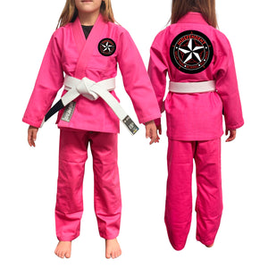 Independent MMA & Fitness Academy Kids Gi - Pink #232 A