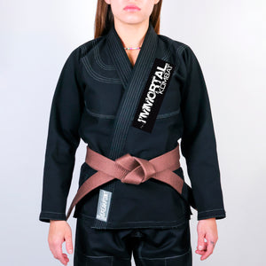 Immortal Academy Women's Gi - Black #286 A