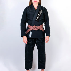 Immortal Academy Women's Gi - Black #286 A
