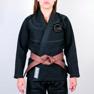 Rush Mixed Martial Arts Academy Women's Gi - Black #335 A