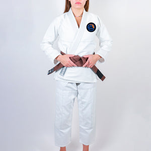 Gracie Fishhawk Jiu-Jitsu Academy Women's Gi - White #371