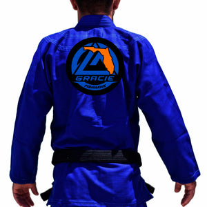 Gracie Fishhawk Jiu-Jitsu Academy Kids Gi - Blue #371