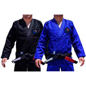 Gracie Fishhawk Jiu-Jitsu Academy Gi - Black and Blue #371