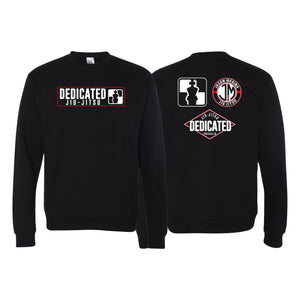 Dedicated Jiu Jitsu Academy Crewneck Sweatshirt #8006 A