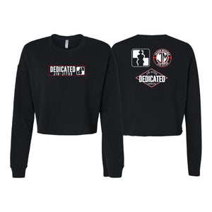 Dedicated Jiu Jitsu Women's Cropped Crewneck Sweatshirt #8006 A