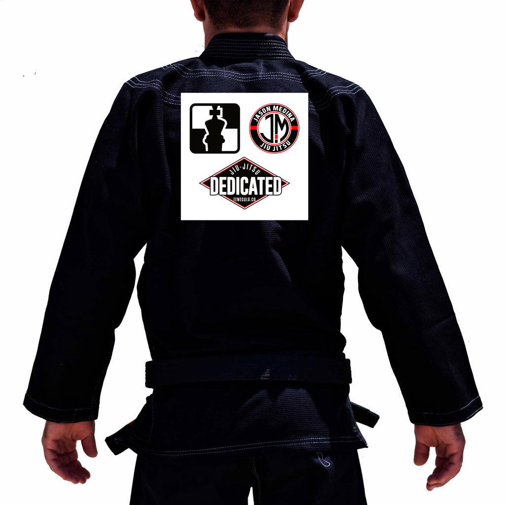Dedicated Jiu Jitsu Academy Kids Gi - Black #399