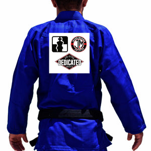 Dedicated Jiu Jitsu Academy Kids Gi - Blue #399