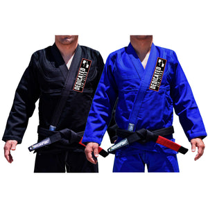 Dedicated Jiu Jitsu Academy Gi - Black and Blue #399