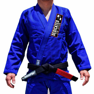 Dedicated Jiu Jitsu Academy Gi - Black and Blue #399