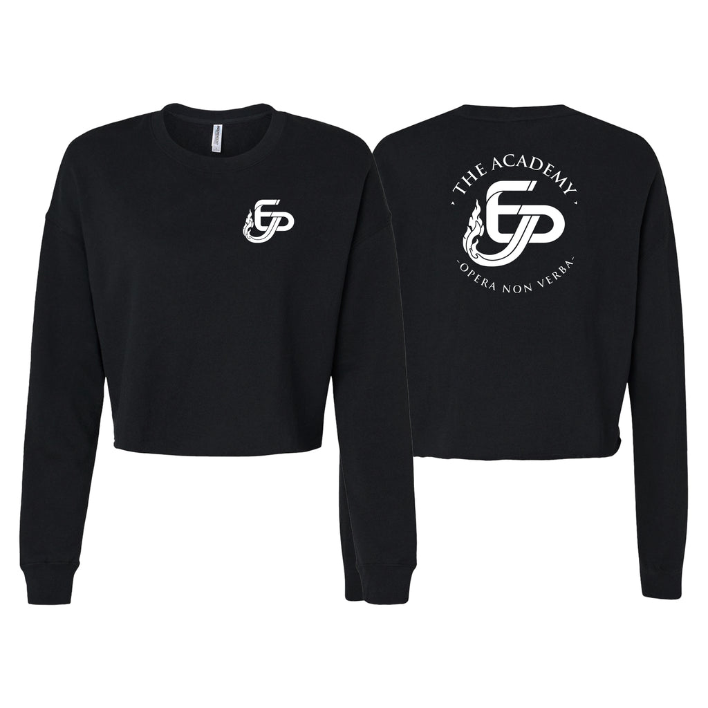 Academy Eden Prairie Women's Cropped Crewneck Sweatshirt #8276 A
