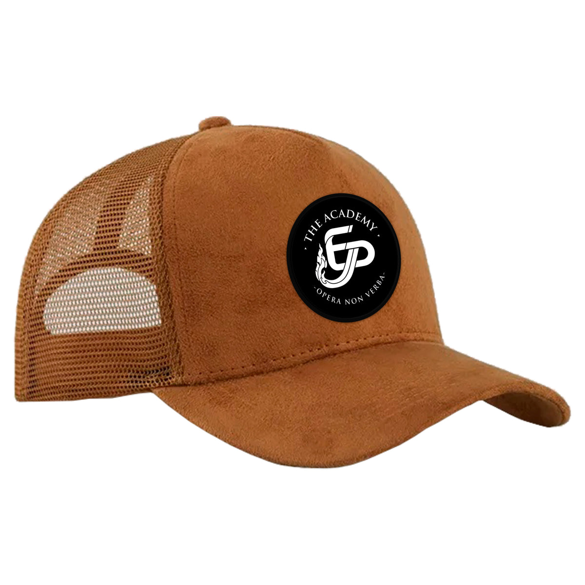 Academy Eden Prairie Suede Trucker Hat #8276 A