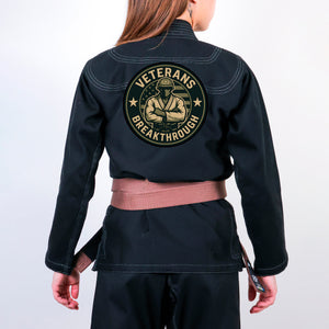 Veterans Breakthrough Academy Women's Gi - Black #431 A