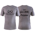 Veterans Breakthrough Gray Custom Rash Guards Short Sleeve #8061 A