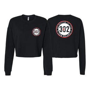 302 Jiu-Jitsu Women's Cropped Crewneck Sweatshirt #8074 A