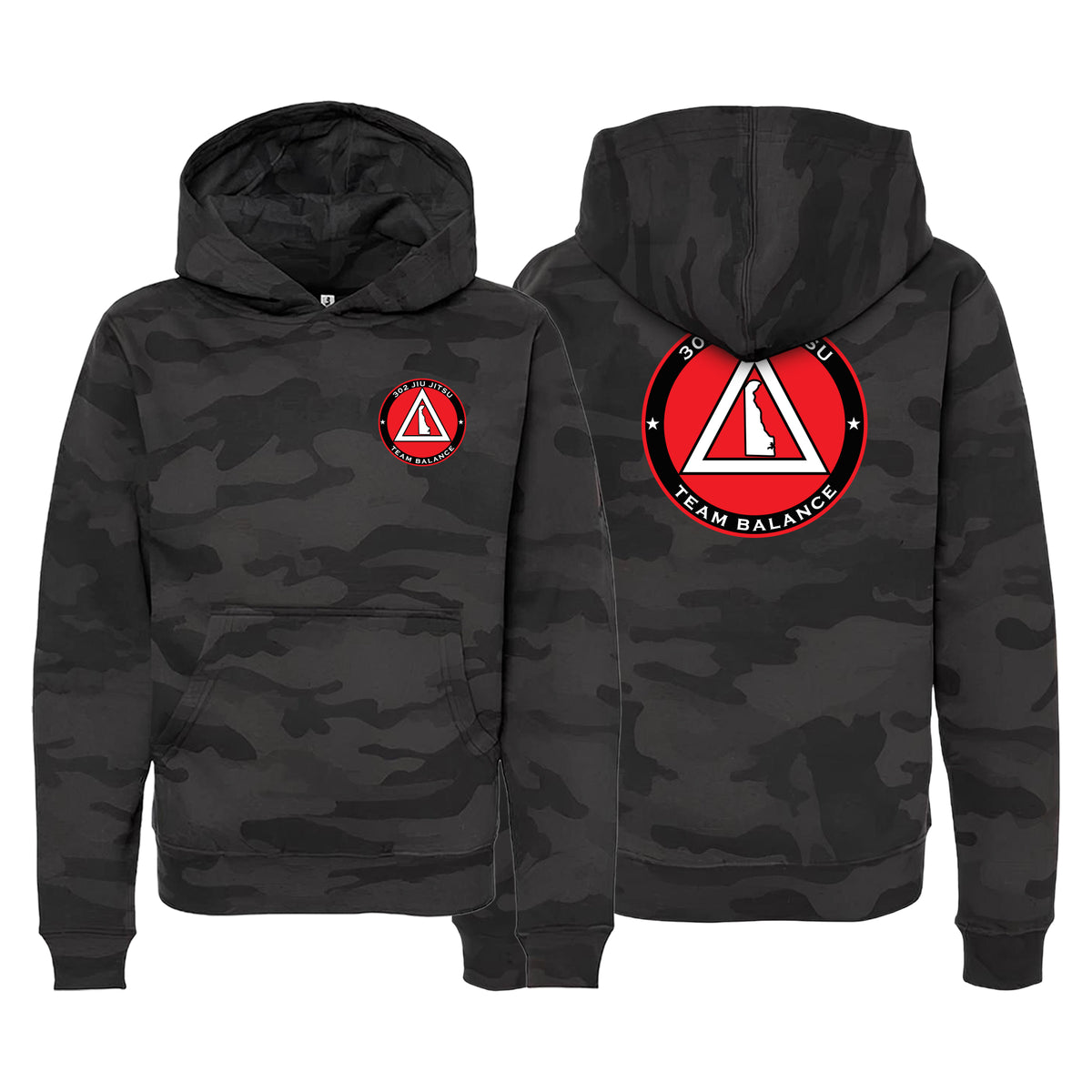 302 Jiu-Jitsu Academy Sweater Kids Hoodie #8074 B (BALANCE)