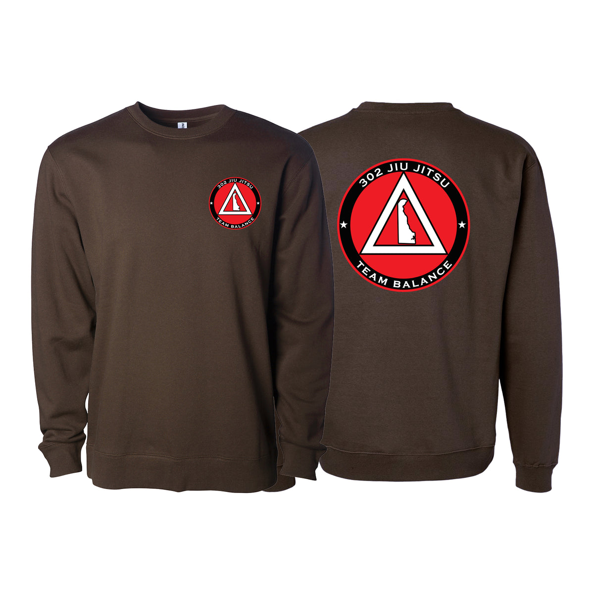 302 Jiu-Jitsu Crewneck Sweatshirt #8074 B (BALANCE)