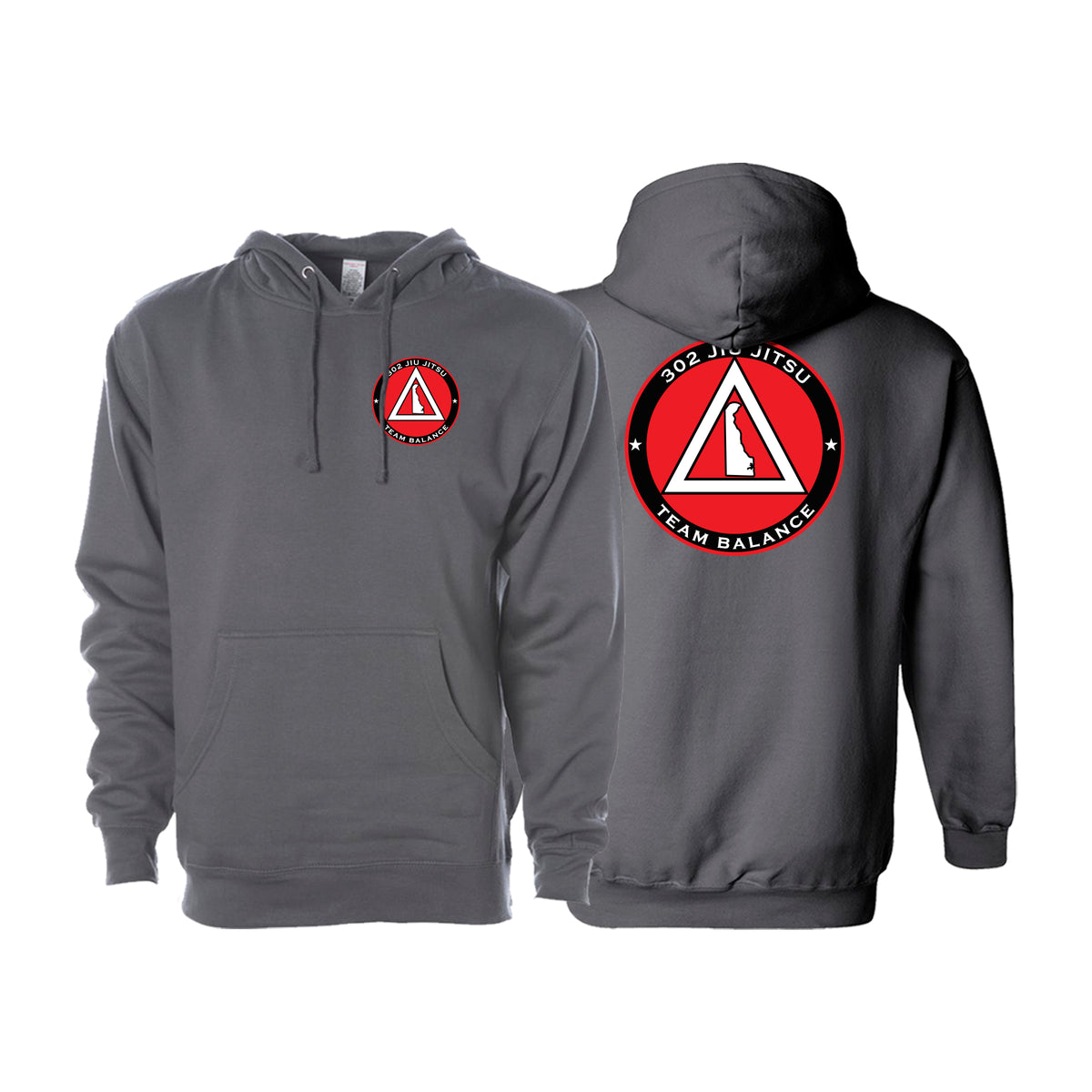 302 Jiu-Jitsu Academy Sweater Hoodie #8074 B (BALANCE)