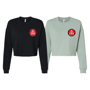 302 Jiu-Jitsu Women's Cropped Crewneck Sweatshirt #8074 B (BALANCE)