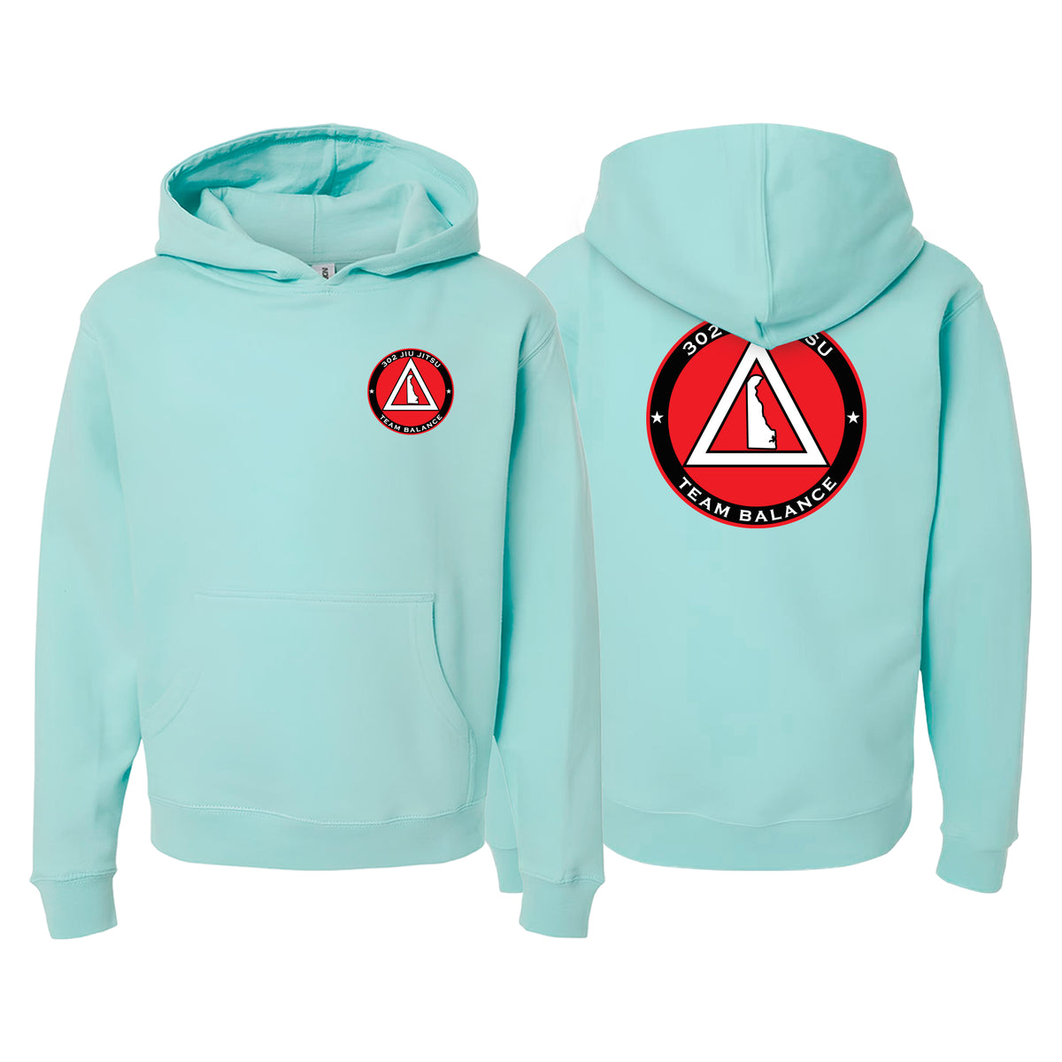 302 Jiu-Jitsu Academy Sweater Kids Hoodie #8074 B (BALANCE)